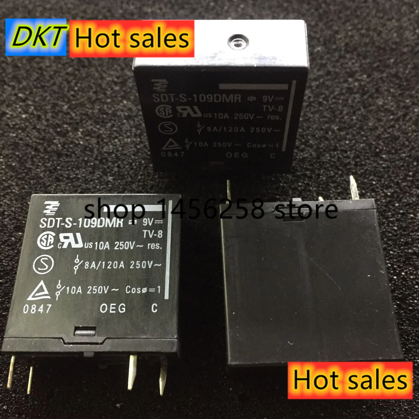 10 шт./лот реле усилителя onyo SDT S 109DMR 36F 9V|Запчасти и аксессуары для раций| |