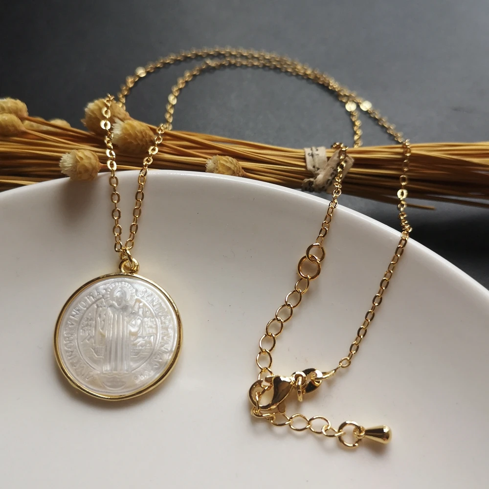 Ожерелье женское из натурального жемчуга San Benito ожерелье перламутра подарок на