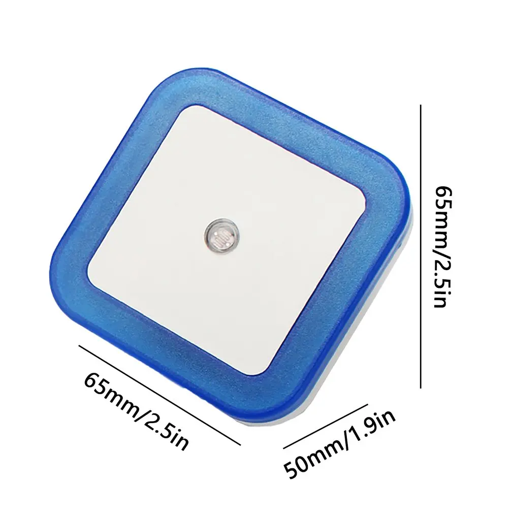 

EU Plug LED Night Light Mini Light Sensor Control Nightlight Lamp For Children Kids Living Room Bedroom Lighting