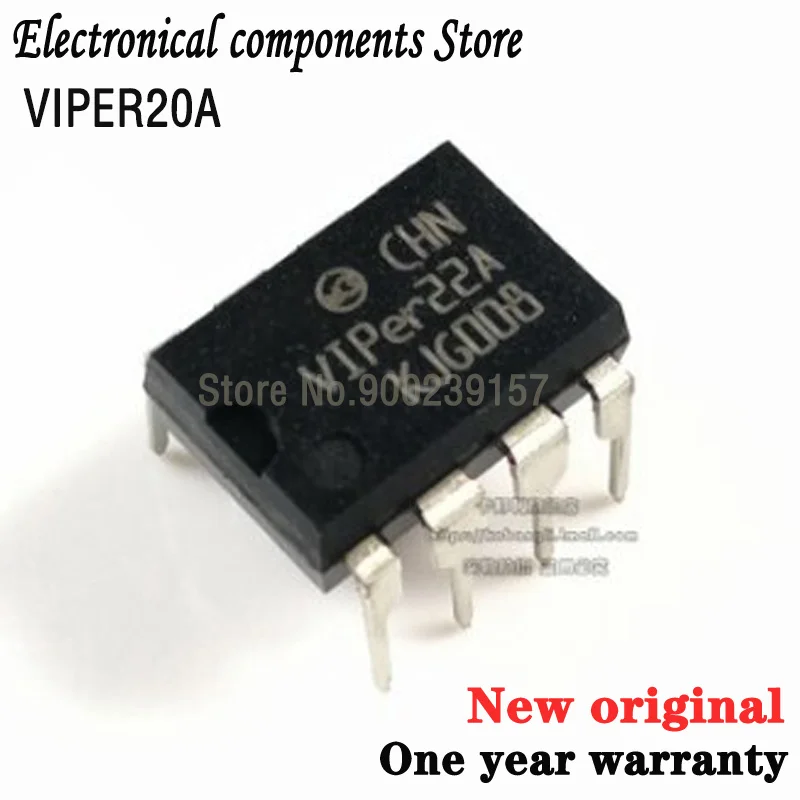 Новинка 100% оригинал 10 шт. VIPER12A VIPER12AS VIPER20A VIPER22A VIPER32 DIP 8|Пульты ДУ| |