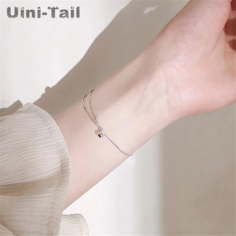 Лидер продаж новый 925 тибетский серебряный минималистичный Асимметричный