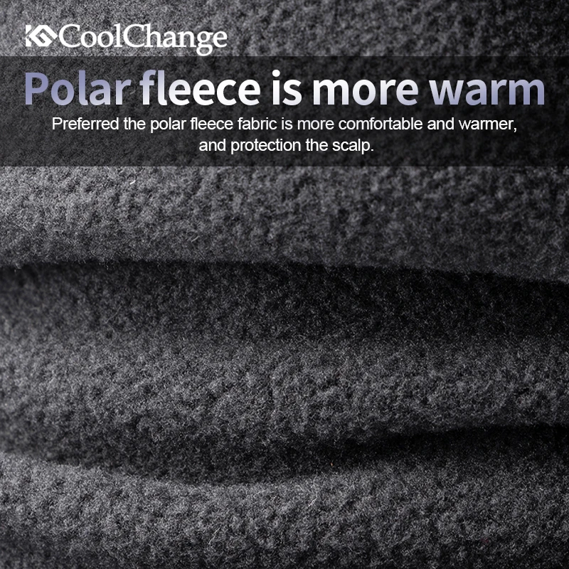 Зимняя велосипедная шапка CoolChange ветрозащитные Зимние флисовые велосипедные