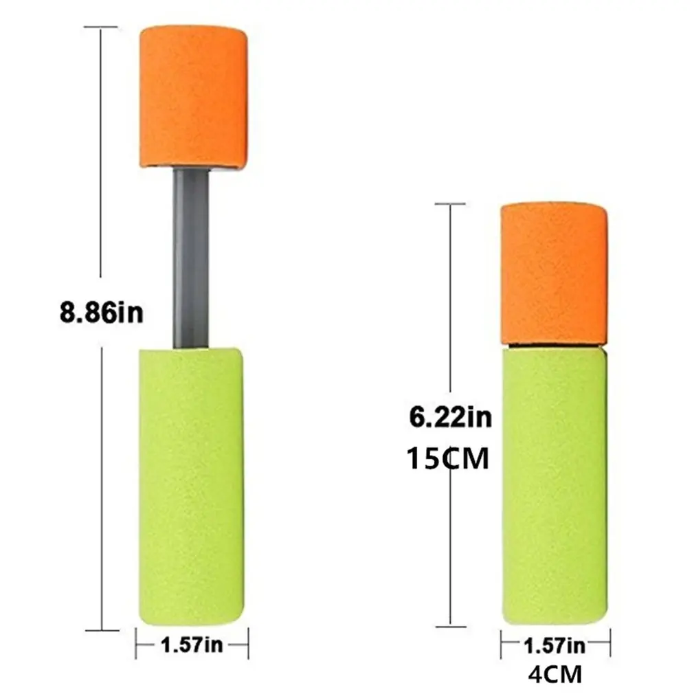 

1Pc Kids EVA Foam Pull Type Summer Water Gun Toy Outdoor Water Toy Guns Gift for Children Beach Swimming Pool Water Wars Accs