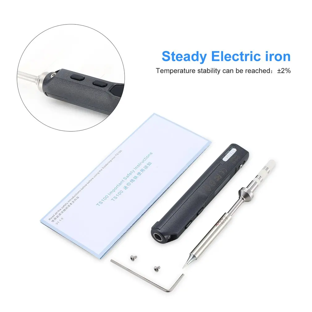 Ts100 I Портативный Миниатюрный программируемый цифровой ЖК дисплей Электрический