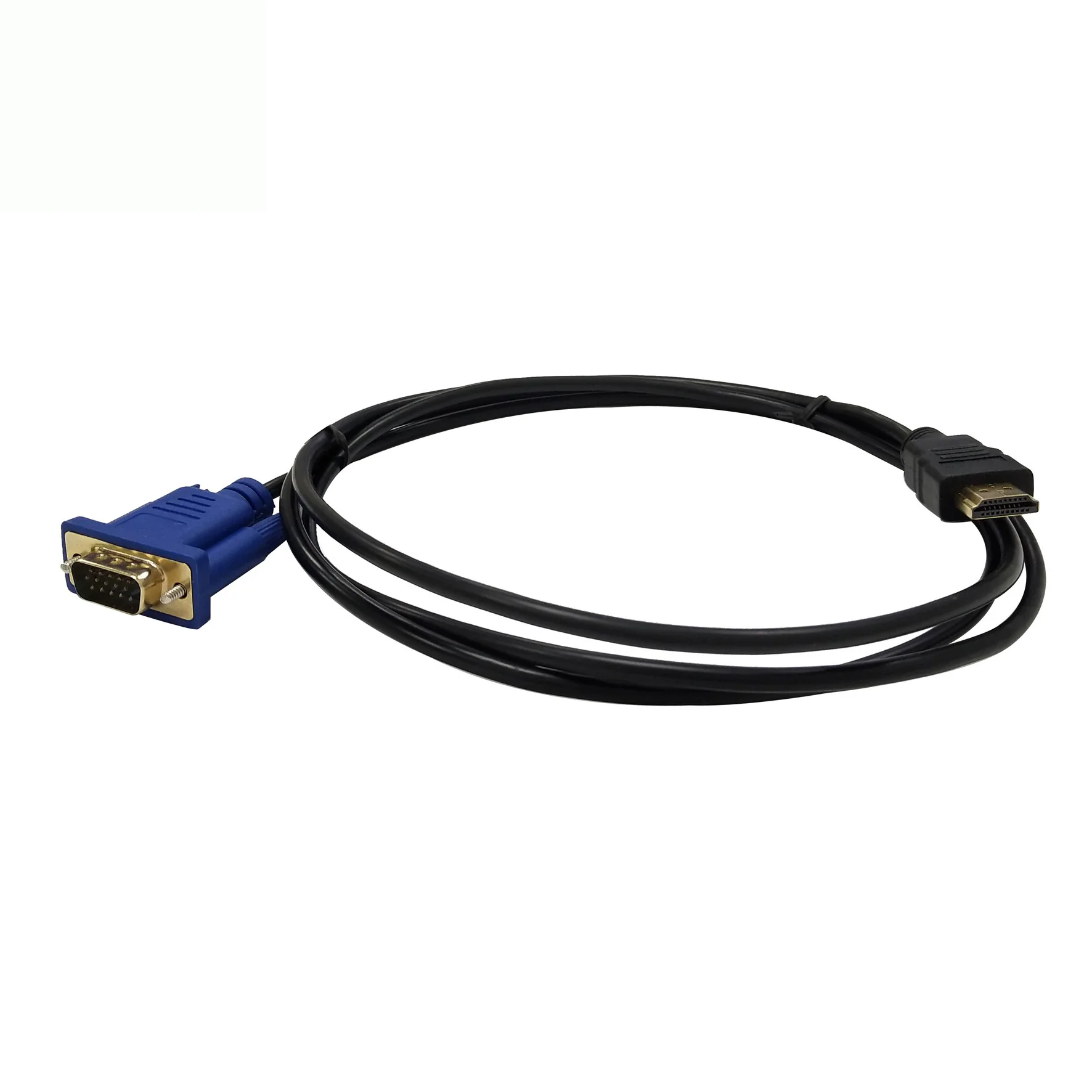 

1.8M HDMI-Compatible VGA Adapter Digital 1080P HDTV With Audio Converter Connector Cable Dropshipping