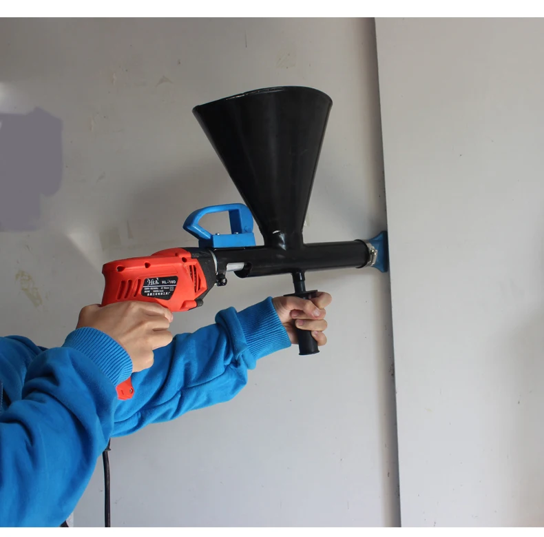 An Jieshun electric anti-theft door cement mortar grouting machine caulking gun electric automatic caulking cement grouting