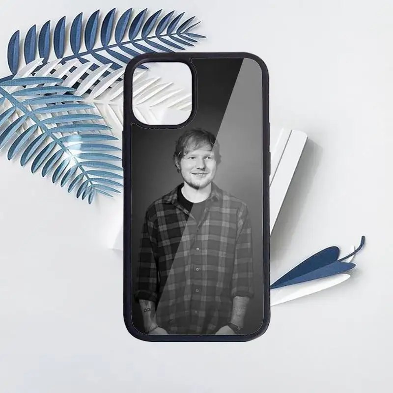 

British singer Ed Sheeran Phone Case PC for iPhone 11 12 pro XS MAX 8 7 6 6S Plus X 5S SE 2020 XR