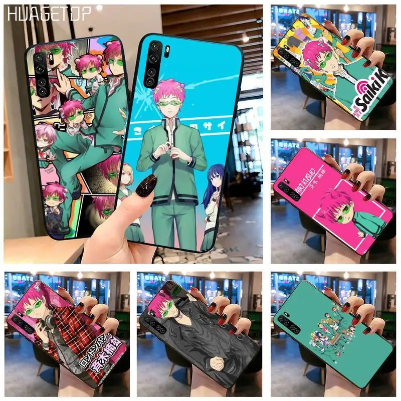 

HUAGETOP The Disastrous Life of Saiki K Poster Phone Case for Huawei P40 P30 P20 lite Pro Mate 30 20 Pro P Smart 2020 prime