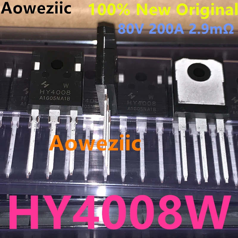 Инвертор Aoweziic 10 шт./лот HY4008W HY4008 200A 80V 2.9mΩ TO-247 ультра чип 100% Новый оригинальный