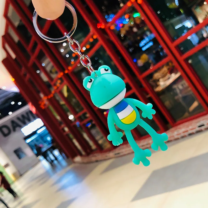FIMAODZ милый брелок с дизайном лягушка Забавные тапочки большим ртом мультфильм