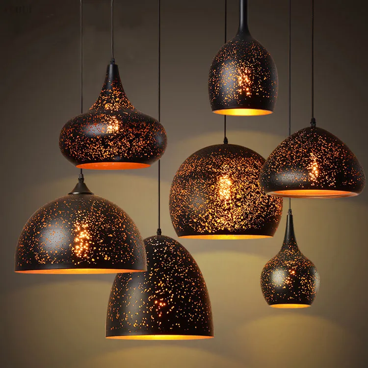 Современные светодиодные подвесные светильники в скандинавском стиле винтажный