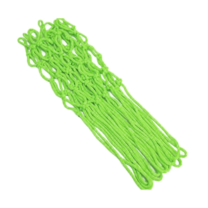 

2 Pcs Nightlight Basketball Rim Nets ,Portable Nets Outdoor Sports Glow in the Dark 12 Loops Outdoor and Indoor Nets