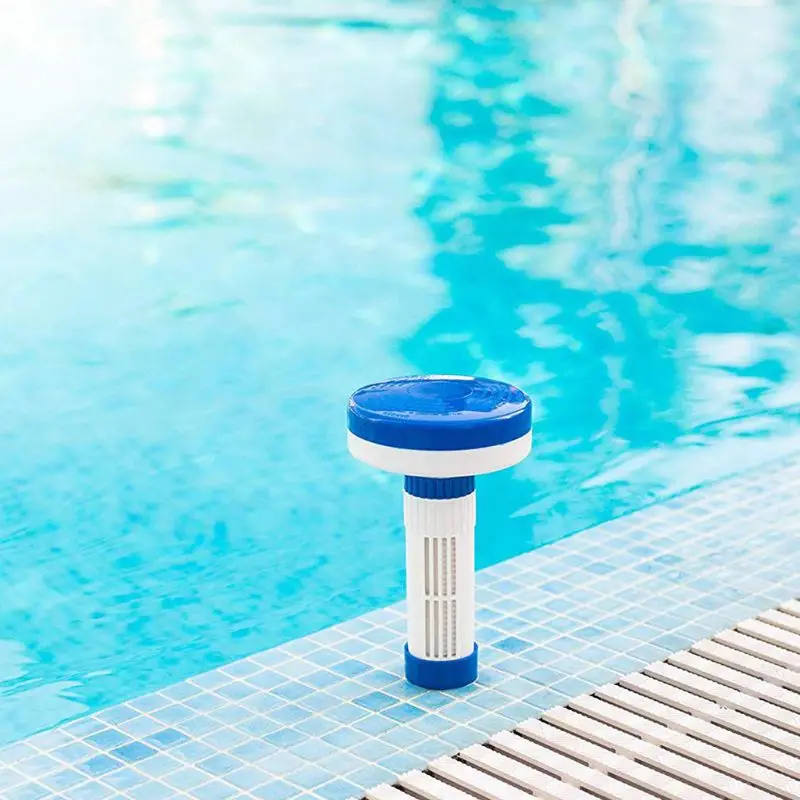 

Rotating Pool Floating Sterilizer Dispenser with Scale Chlorine for Indoor and Outdoor Swimming Pools Diving Clean Water