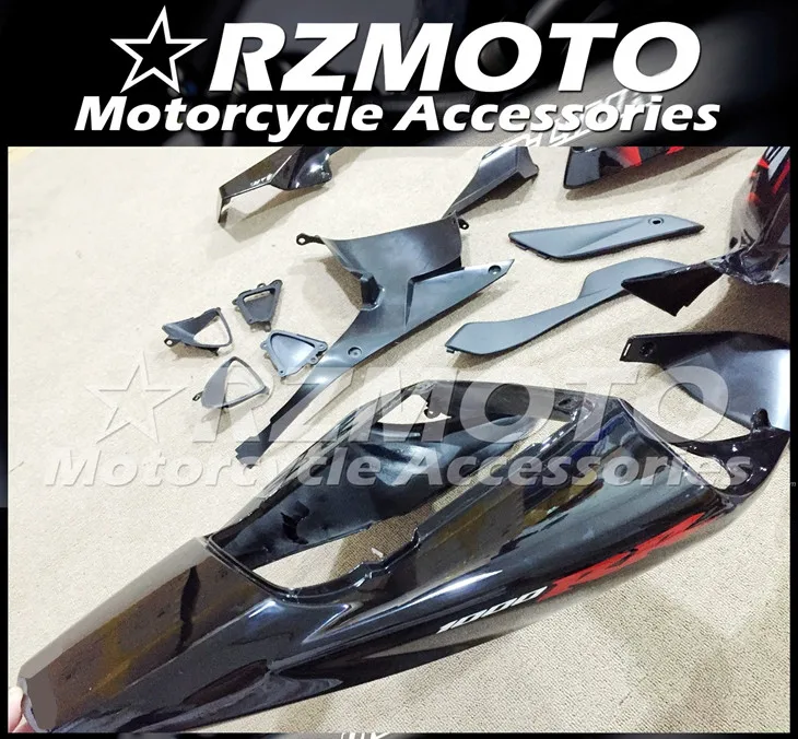 

4Gifts New ABS Injection Mold Full Fairing Kit Bodywork fit for HONDA CBR1000RR 1000RR 2006 2007 06 07 Red black Nice