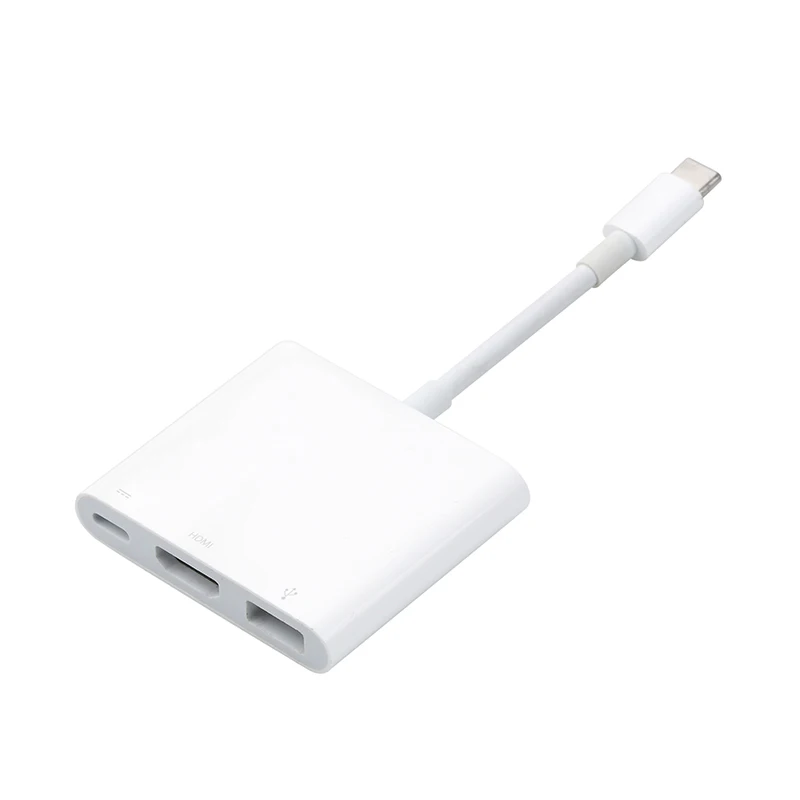 Kebidu type-C концентратор USB C к HDMI USB 3,1 type c адаптер папа-мама кабель для зарядки конвертер цифровой AV многопортовый адаптер