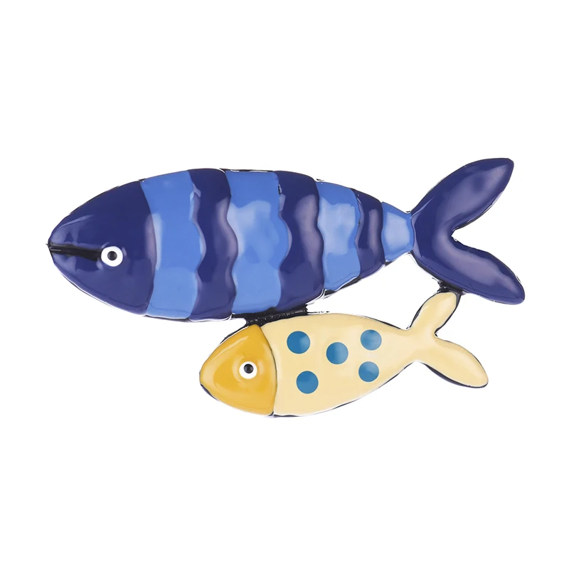 

2020 Top Design Cute Fish Brooch Pins for Kids Girls Beautiful Vivid Cartoon Animal Brooches Pin Coat Accessories Birthday Gifts