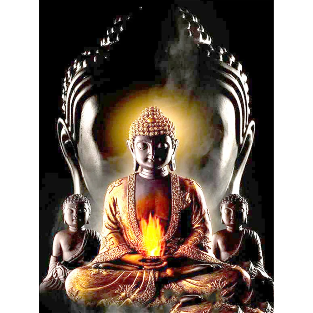 

Набор для алмазной вышивки 5D, с мотивом Будды