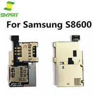 for samsung galaxy s8600 sim card tray and memory sd card holder flex cable parts for samsung galaxy s8600