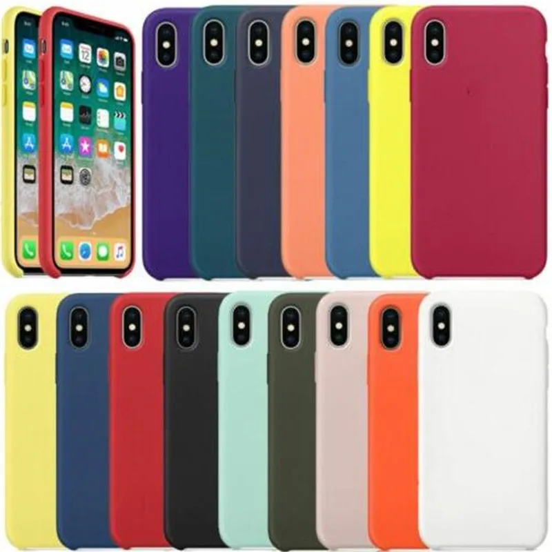 Оригинальный Стильный силиконовый чехол для iPhone X XS 6 6S 7 8 Plus Fundas мягкий Apple Max XR 5s Capa