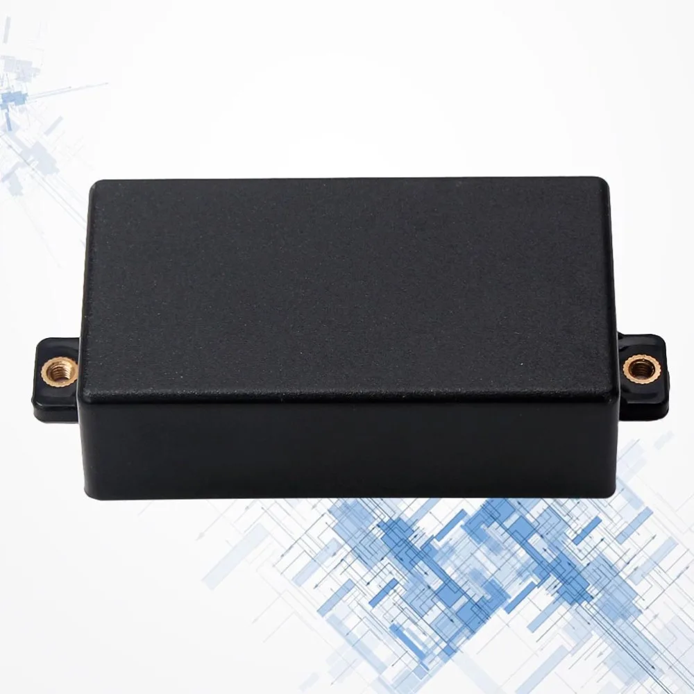 

Metal Sealed Pickup Covers Dual Coil for Electric Guitar Parts Accessories GB313 (Black)