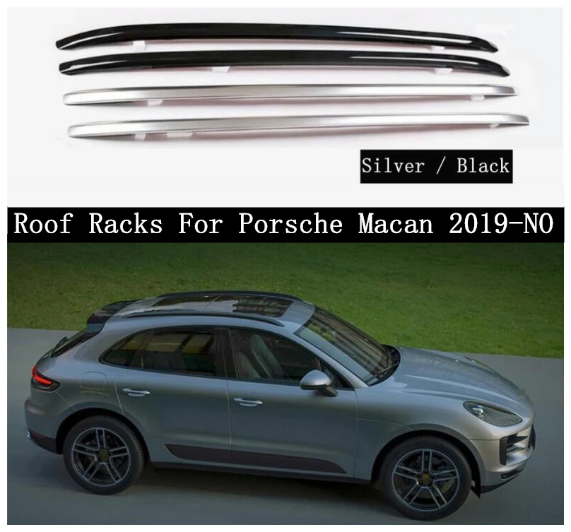 Багажник на крышу для Porsche Macan 2019 2020 2021 из алюминиевого сплава | Автомобили и