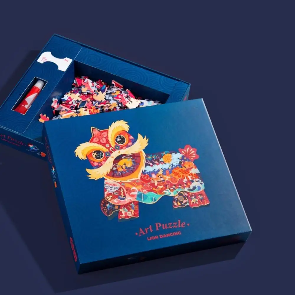 Интеллектуальная Детская игрушка в китайском стиле художественный пазл