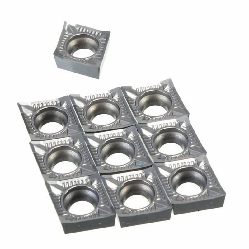 

Токарные пластины CCGT060204 AK H01 с ЧПУ, твердосплавные алюминиевые лезвия, резак для алюминия, меди, дерева