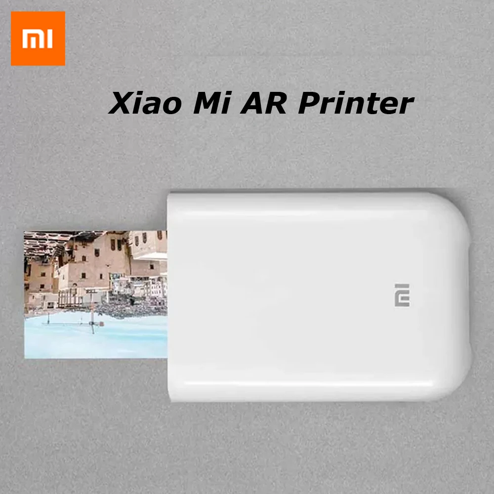 

Портативный карманный мини-принтер Xiaomi mijia AR, 300 точек/дюйм, 500 мАч