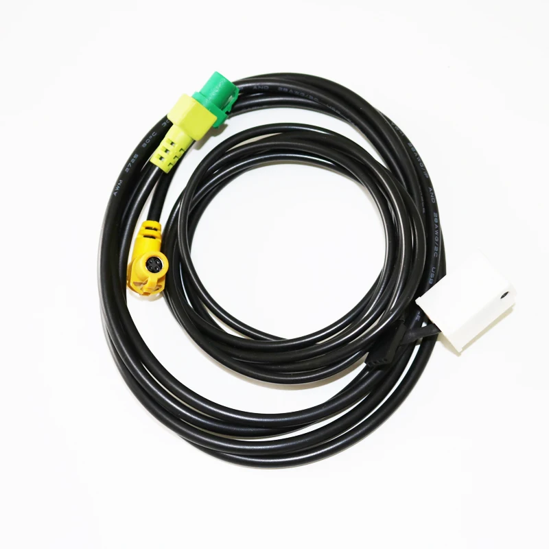 DAZOO Автомобильный USB AUX аудио кабель переключатель штекер для Passat B6 B7 CC Touran POLO Facelift