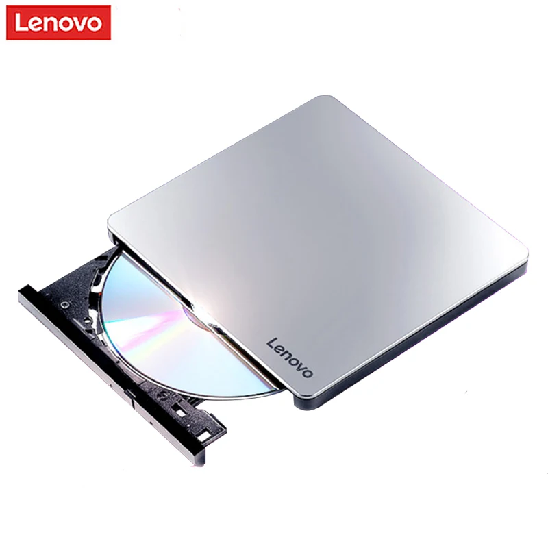 

Lenovo Universal USB Type C External Optical Disk Drive Player CD DVD Read Record Burning For Desktop Laptop Conjoined MacBook