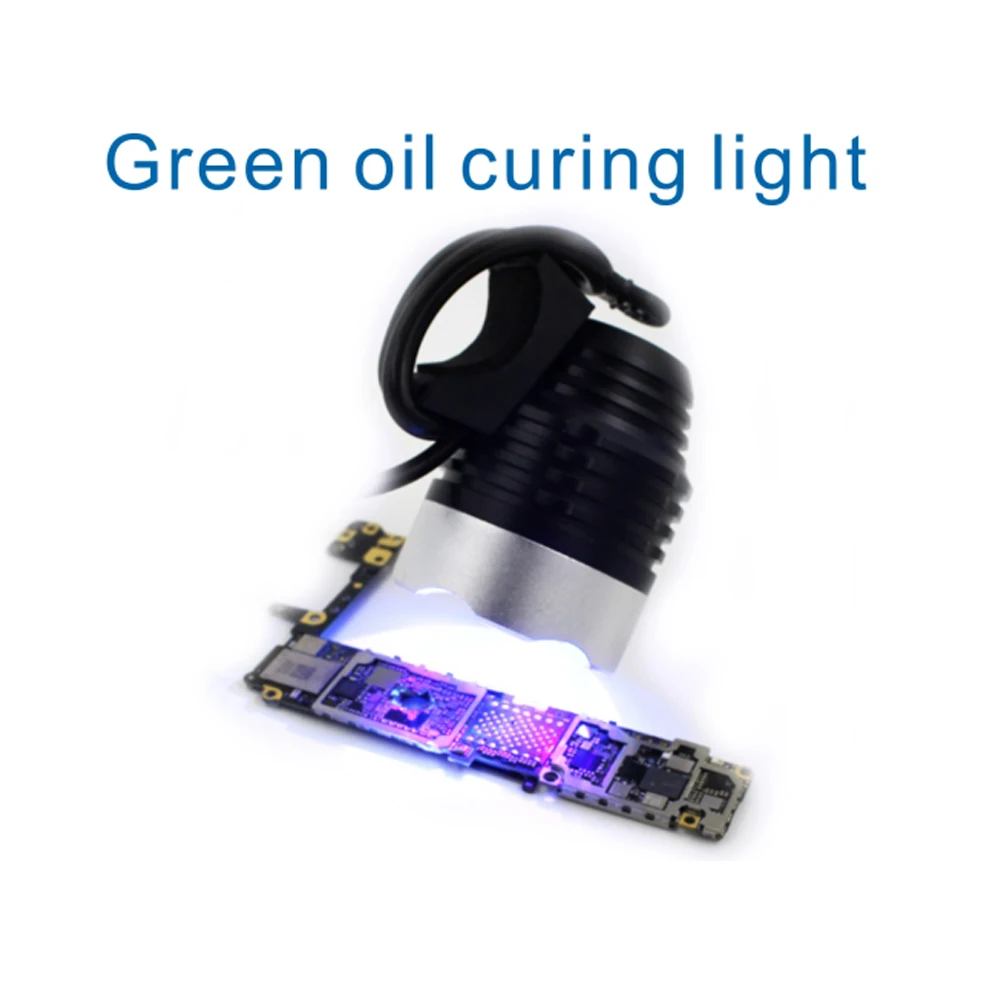 

Sunshine SS-014 UV Green Oil Curing Repair Lamp UV Adhesive Curing Fluorescent Agent Phone Circuit Board Repairing Detector Tool