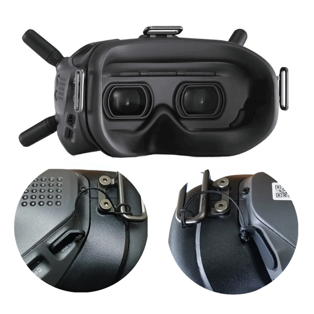 

Silicone Dust Plug Set Data Port + AV Power Port Dust Plug Protector FPV Accessories For -DJI FPV Flying Glasses Goggles