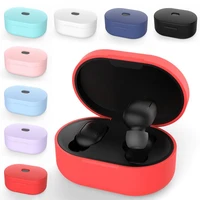 portable audio earphone accessories wireless earphone case for xiaomi redmi airdots soft stylish impact resistant