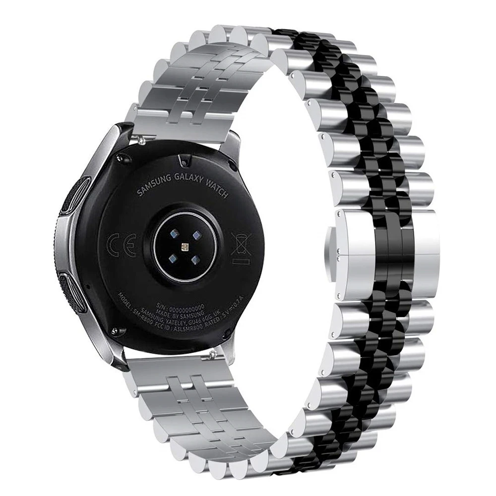 Ремешок из нержавеющей стали для Samsung Galaxy Watch 46 мм 22 браслет gear s3 Frontier Classic|Ремешки