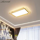 Современсветодиодный светодиодные потолочные светильники с экономией энергии для гостиной, студии, спальни, белые светодиодные потолочные светильники для 8-20 квадратных метров