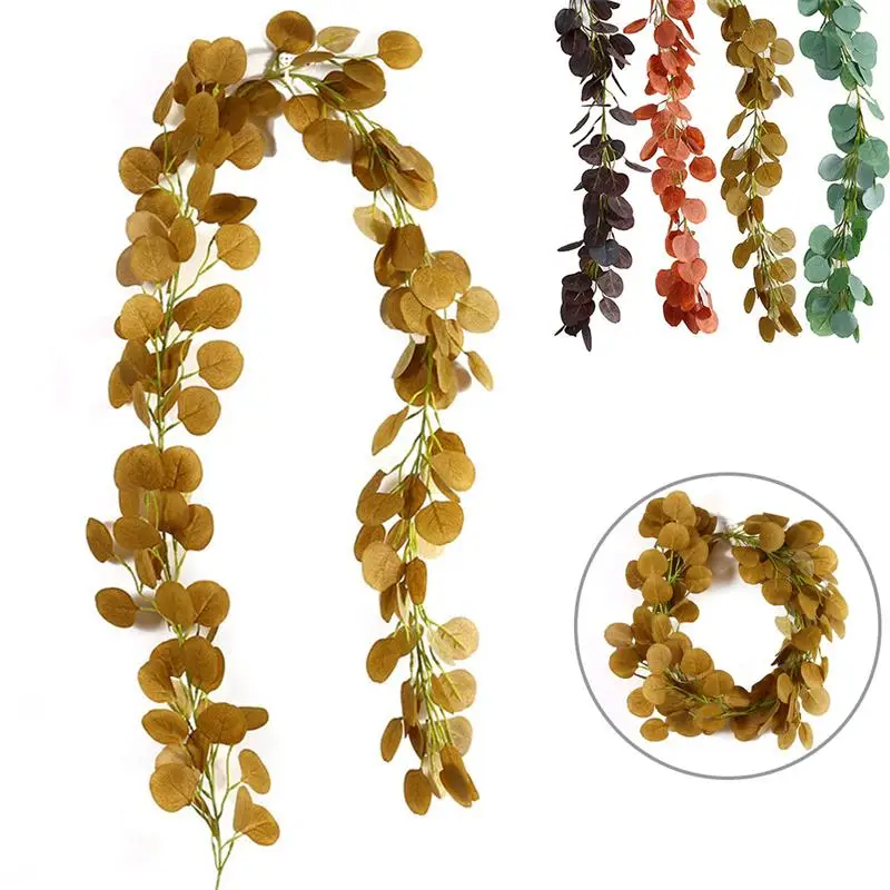 

1pc Lifelike Artificial Vine Decorative Simulation Plants Hanging Vine Fake Garland DIY Accessories For Home Decoration