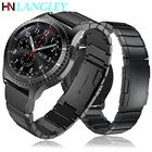 Ремешок из нержавеющей стали для Samsung Galaxy Active Watch 42 46 мм, браслет для HUAWEI watch GT2 Amazfit Bip Pace Gear S3 2022 мм