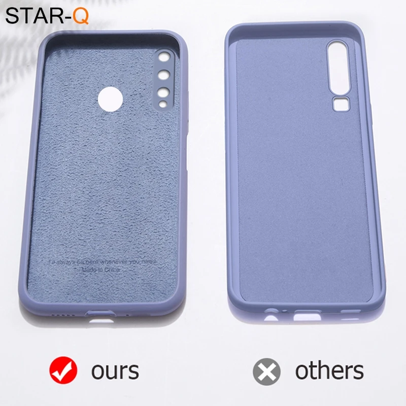 Luxury New Liquid Silicone Phone Case For Xiaomi Redmi Note 7 / Note7 Pro Original Protective Soft Back Cover cases