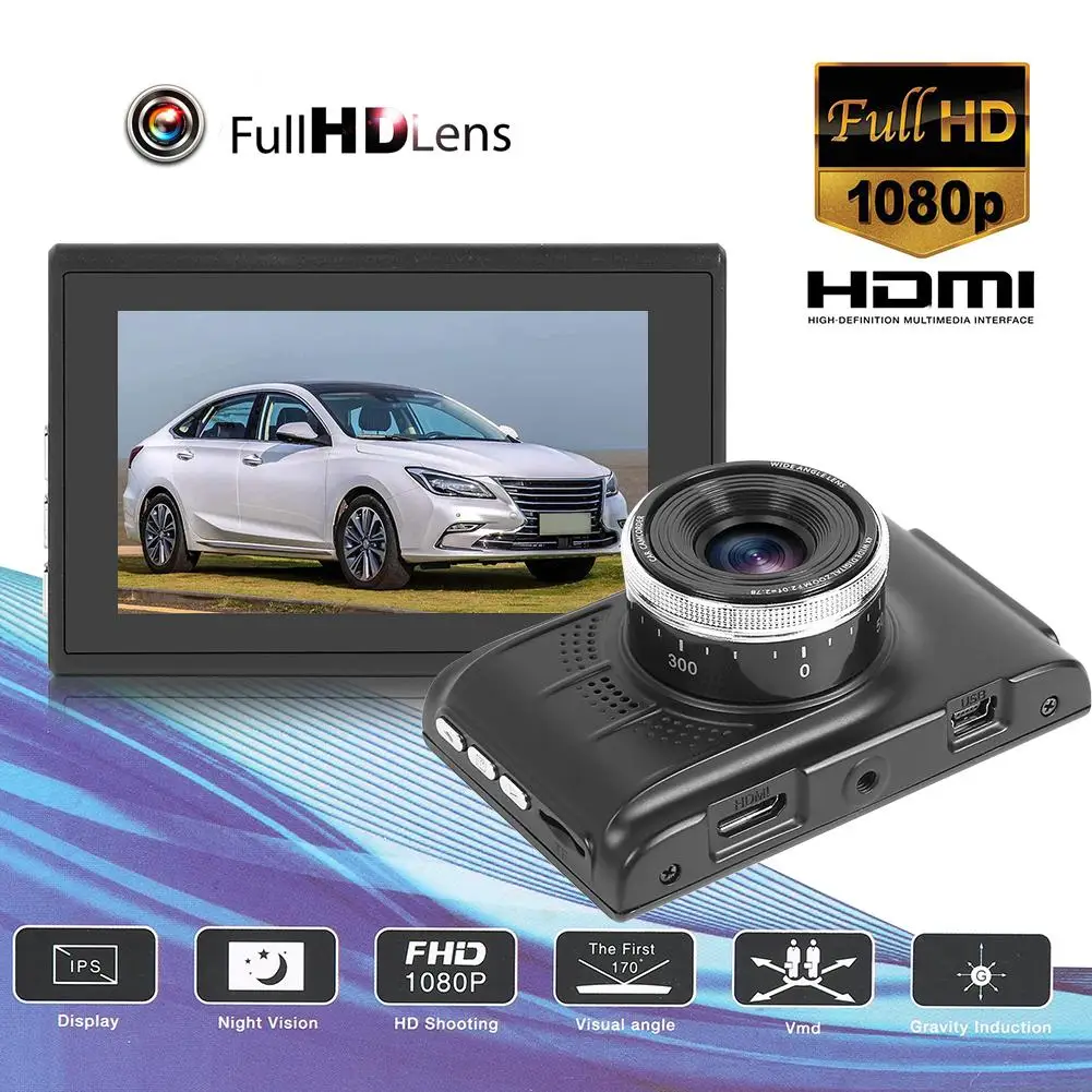 

Durable Car DVR Delicate Design Solid SE003 Full HD 1080P Dashca Zinc Alloy 3 inch Screen Night Vision Car DVR Camera