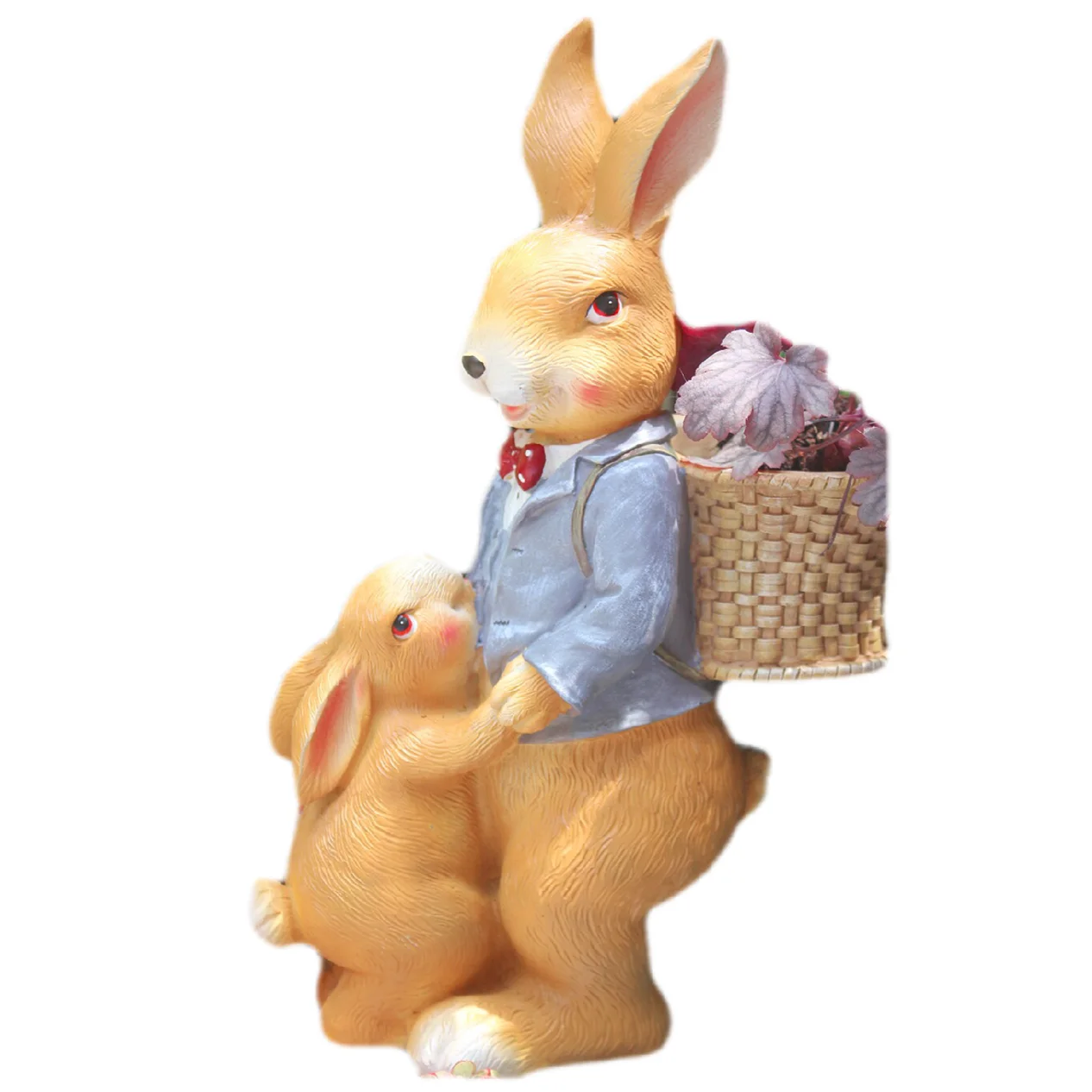 

American lovely rabbit flower pot flower basket decoration courtyard balcony garden Landscaping Decoration succulent green plant