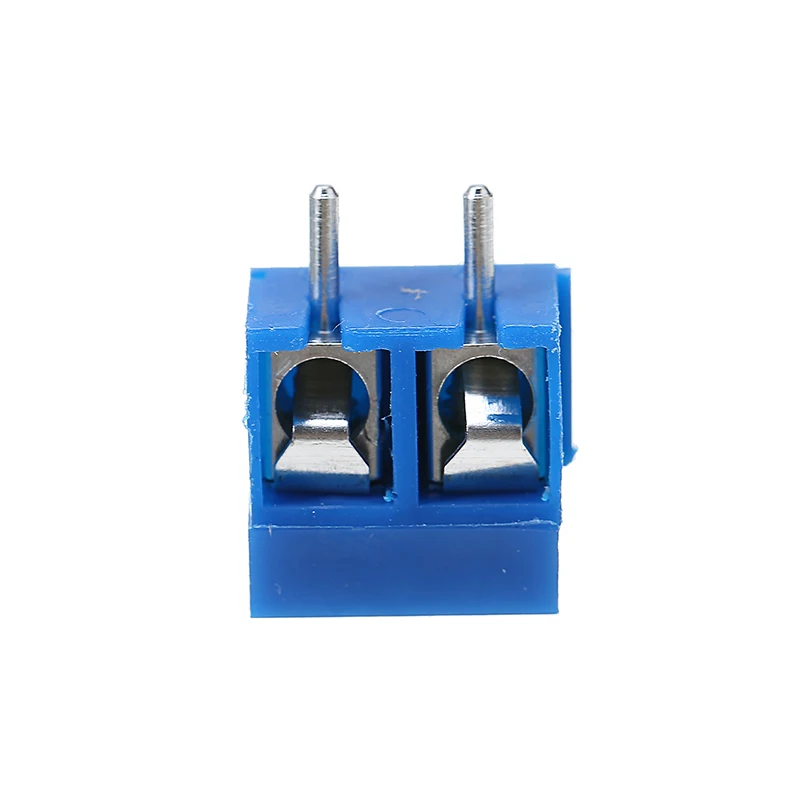 40 шт. 5 08 мм шаг 2 Pin винтовой клеммный блок синий PCB монтажные панели разъемы 16A