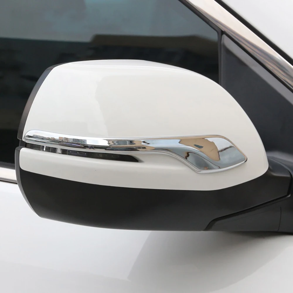 Декоративные полоски для стайлинга автомобилей ABS хром крышка зеркала заднего