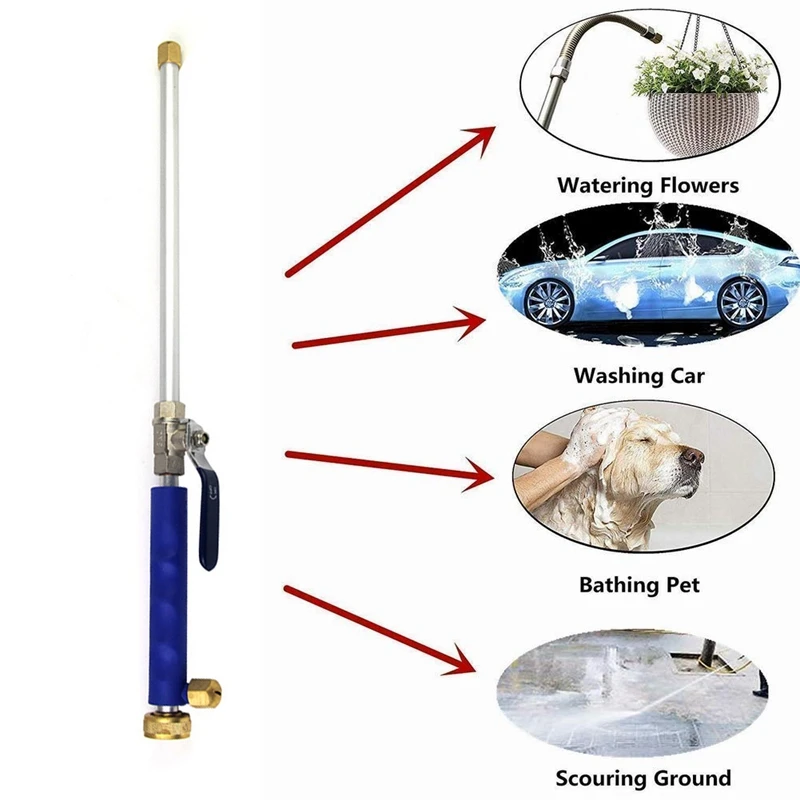 

Car Washer 27 Inch Extendable High Pressure Power Wand Water Hose Attachment Nozzle Flexible Glass Cleaning Tool With Snow Foam