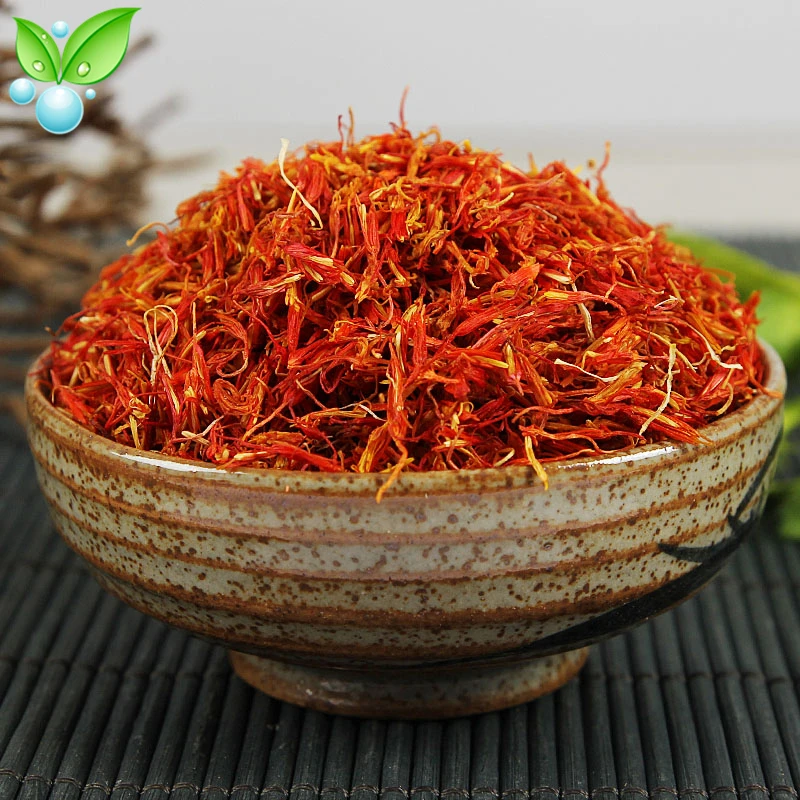 Сафлор Синьцзян 100% натуральный сушеный сафлор Хуа премиум класса сушеные