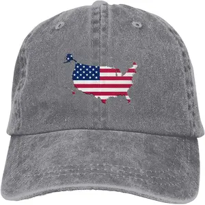 Wholesale Adult Cowboy Hat Unisex Trucker Dad Hat Adjustable Casual Sports Sun Hat For Mens Womens Black