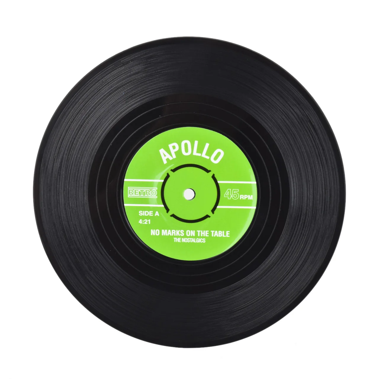 6Set Coasters Album Slip Vinyl Cup Mat Record Table Bar Mats Drink Decor Kitchen Tools [4] | Дом и сад