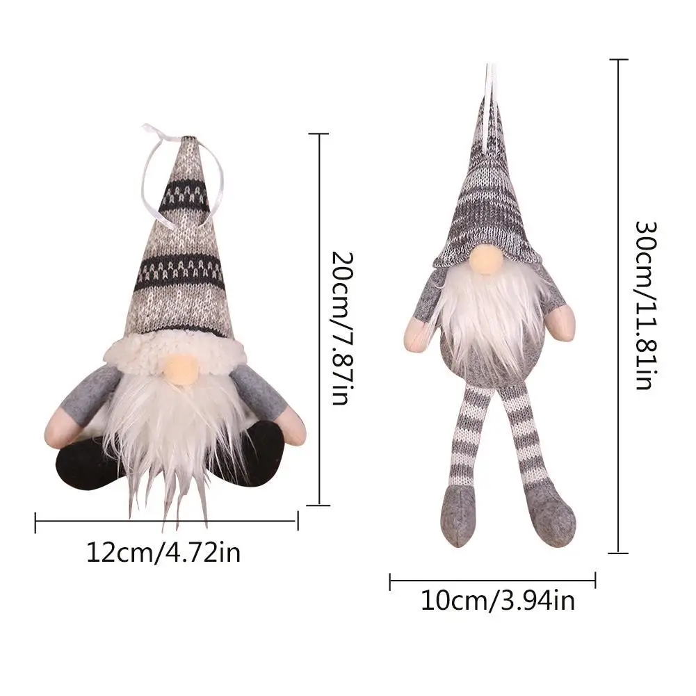 Новинка лесные Куклы Орнамент Новогодняя елка украшение кулон мини игрушка