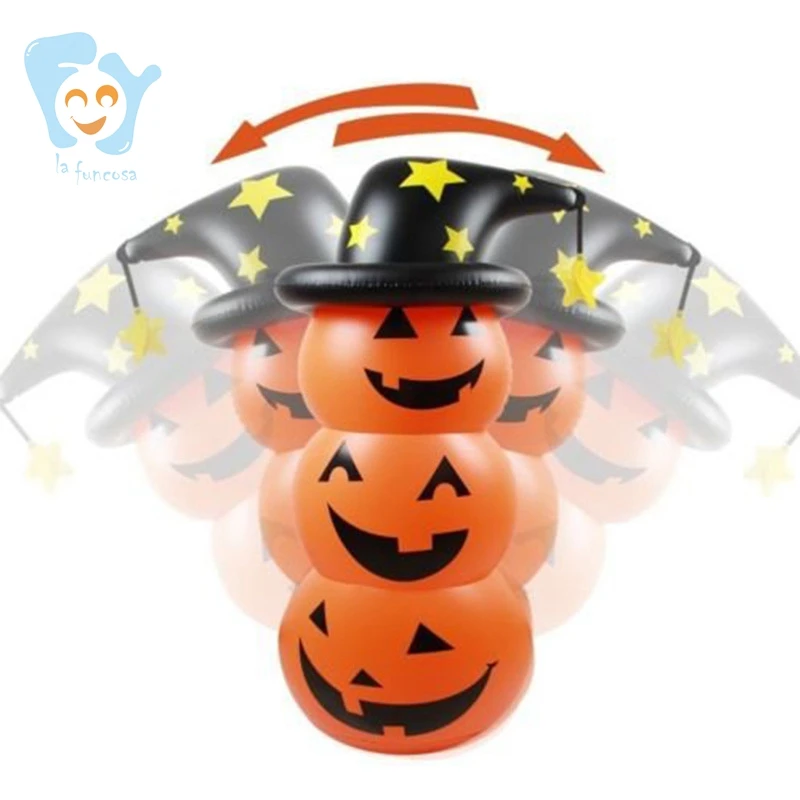 140 см Хэллоуин украшения ПВХ надувные тыквы для Хэллоуина домашнего двора