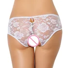 Женские бриллиантовые трусики с вырезами 5XL, женское сексуальное нижнее белье с кружевом, женские прозрачные сексуальные стринги с дырками