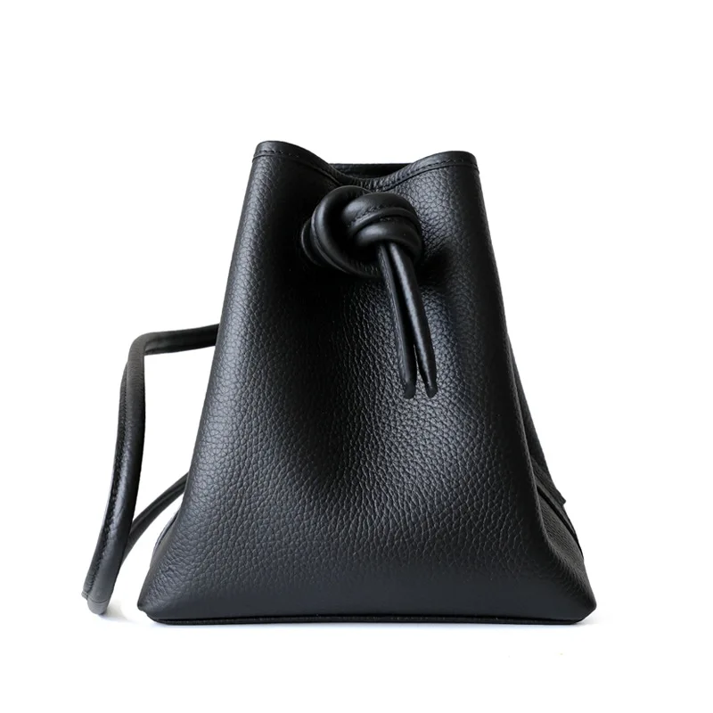 2020 новый женский кошелек из натуральной кожи на шнурке сумка плечо воловьей с